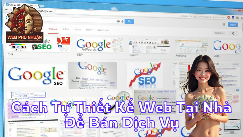 Cách Tự Thiết Kế Web Tại Nhà Để Bán Dịch Vụ