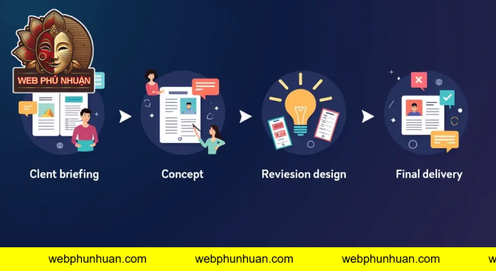 Quy trình thiết kế hình ảnh chuyên nghiệp tại WebPhuNhuan